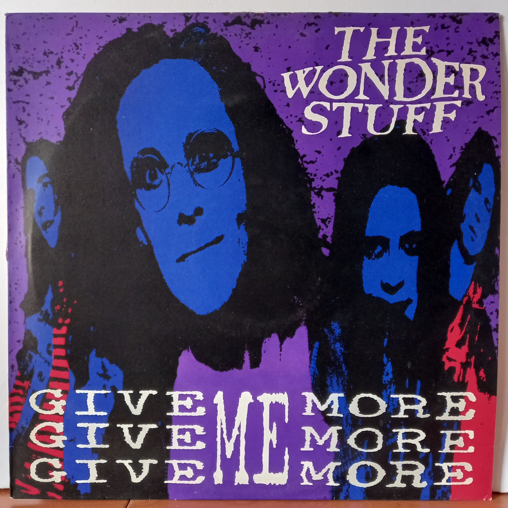 THE WONDER STUFF – GIVE GIVE GIVE ME MORE MORE MORE (1988) - 12' MAXISINGLE 2.EL PLAK