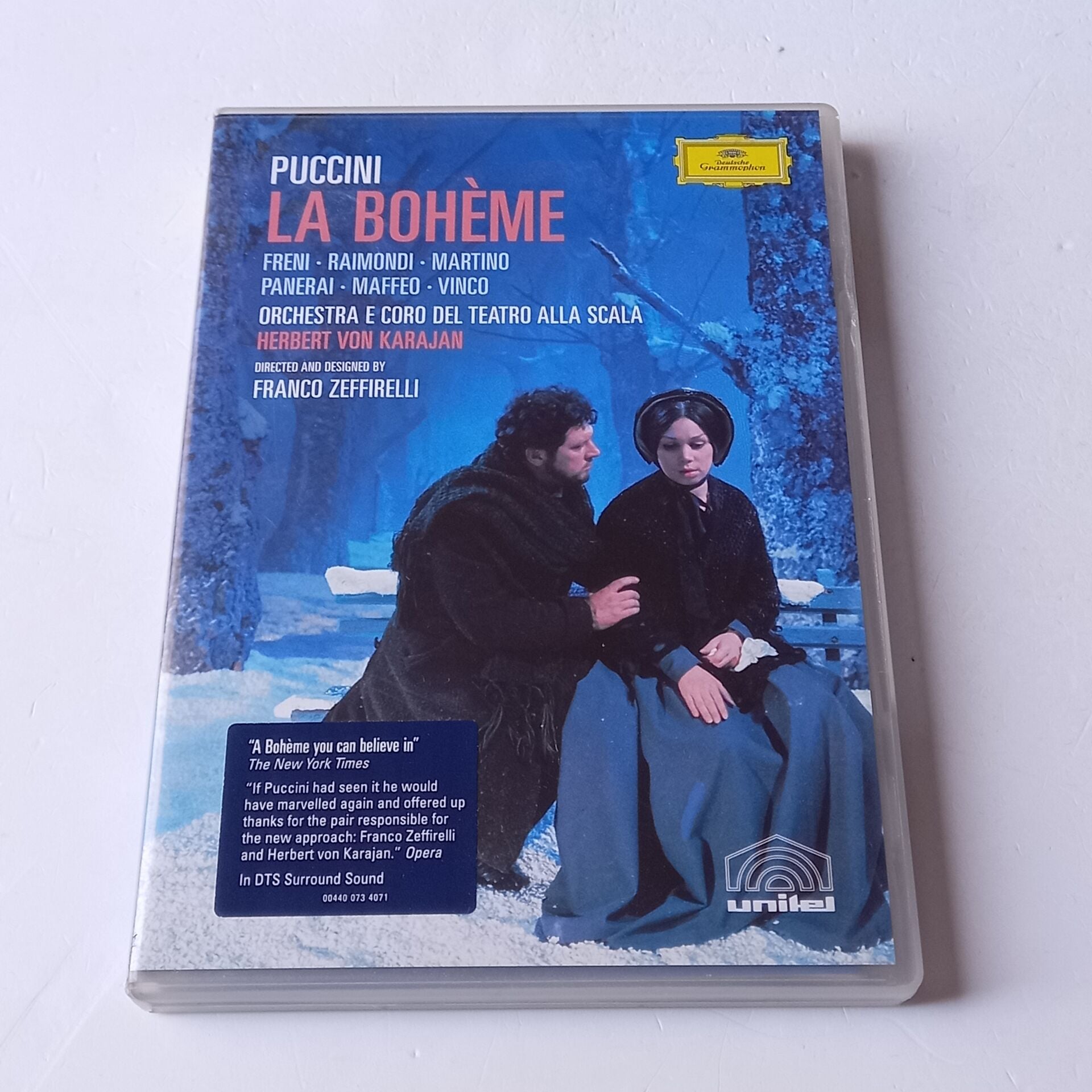 PUCCINI - LA BOHEME - KARAJAN - DVD 2.EL