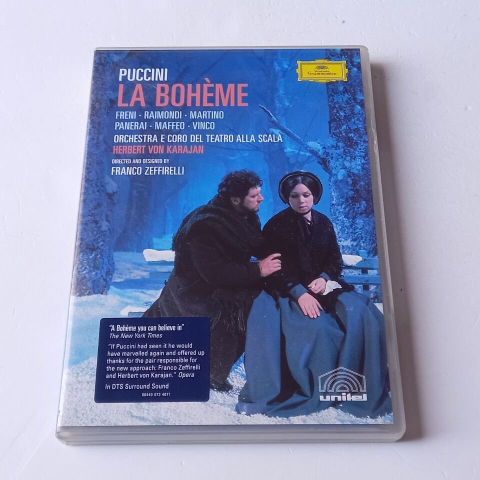PUCCINI - LA BOHEME - KARAJAN - DVD 2.EL