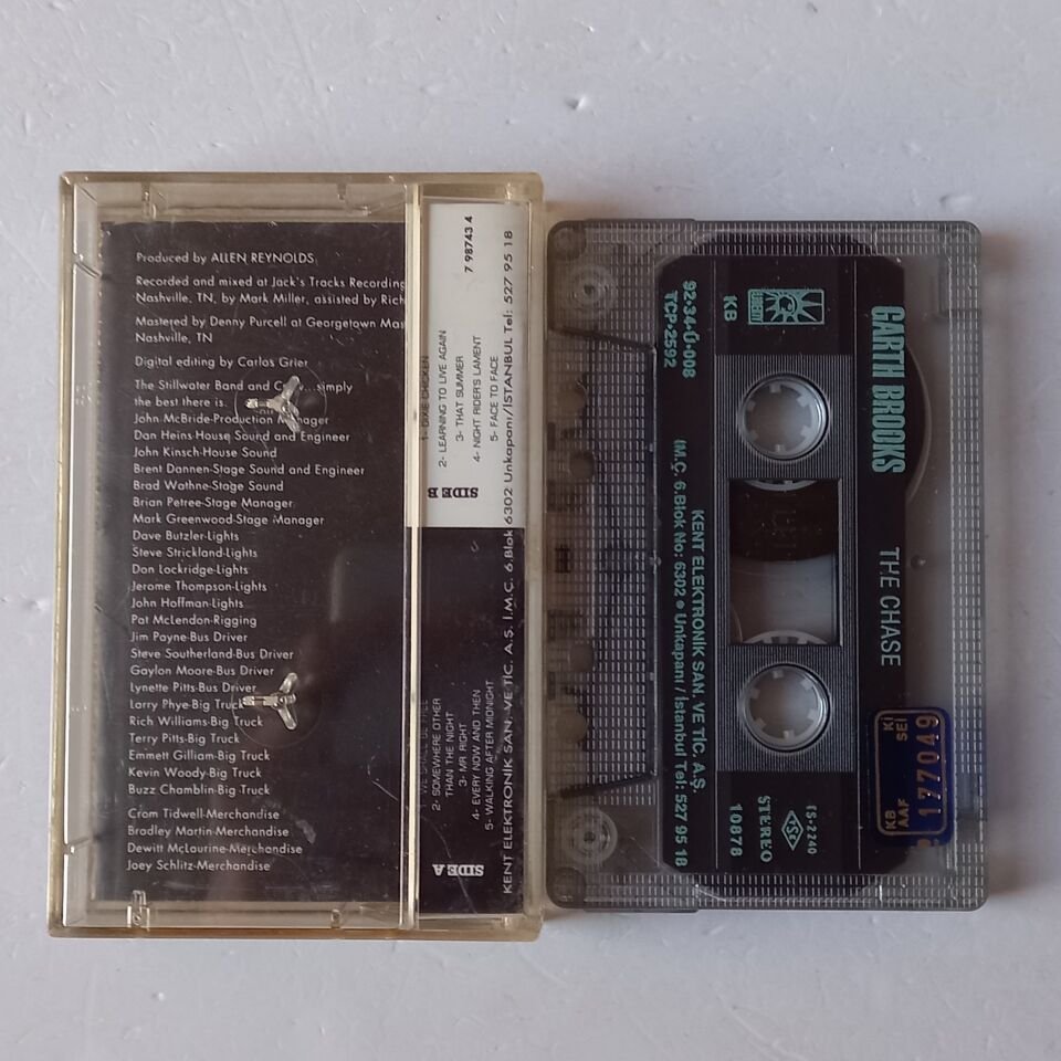 GARTH BROOKS - THE CHASE (1992) - KASET 2.EL
