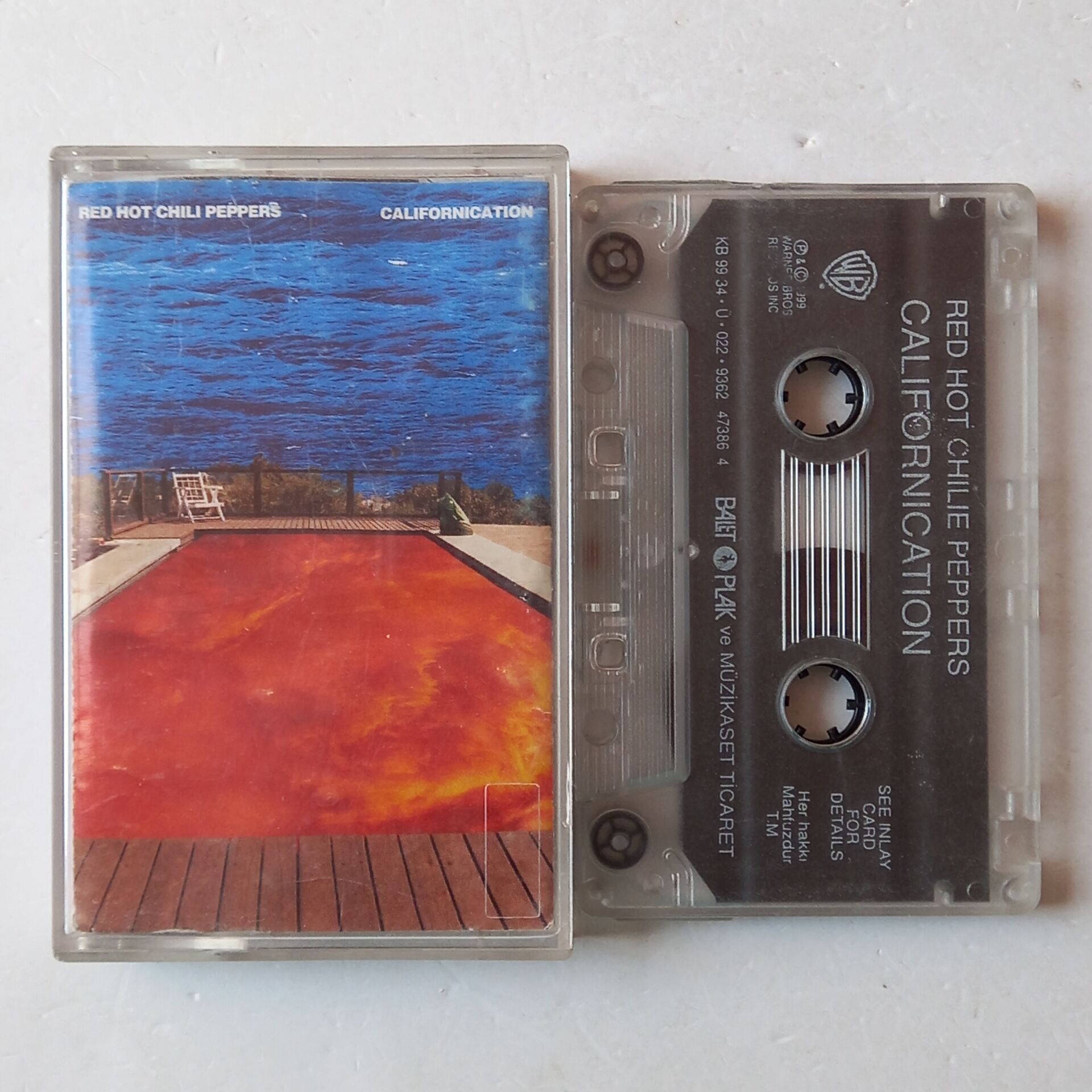 RED HOT CHILI PEPPERS - CALIFORNICATION (1999) - KASET 2.EL