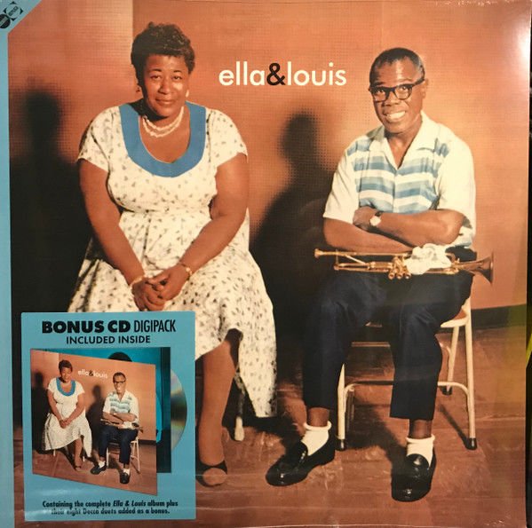 ELLA FITZGERALD & LOUIS ARMSTRONG - ELLA & LOUIS (1956) - LP + CD 2020 EDITION SIFIR PLAK