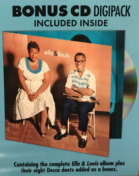 ELLA FITZGERALD & LOUIS ARMSTRONG - ELLA & LOUIS (1956) - LP + CD 2020 EDITION SIFIR PLAK