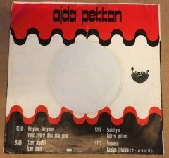 AJDA PEKKAN İSTANBUL PLAK 45LİK KAPAĞI DİKKAT SADECE KAPAKTIR