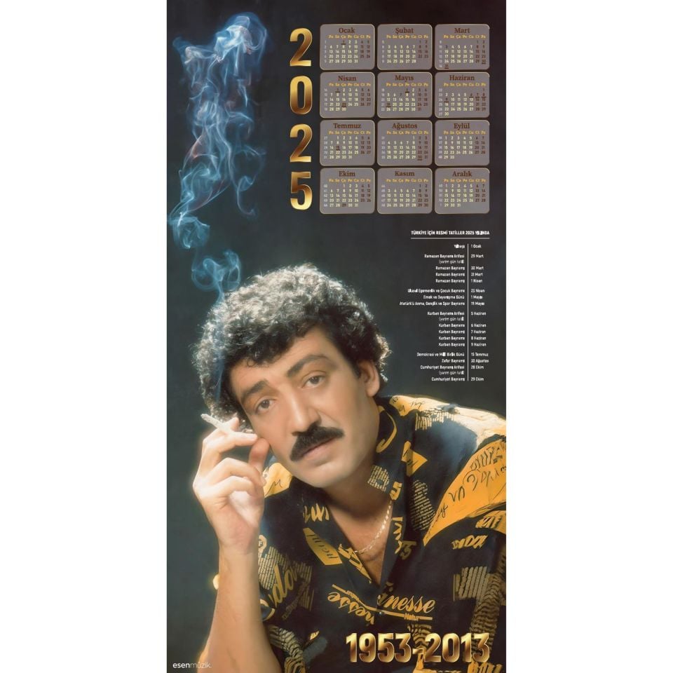 MÜSLÜM GÜRSES - DERTLER İNSANI (1988) - LP 180GR 2024 BASIM AMBALAJINDA SIFIR PLAK