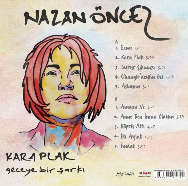 NAZAN ÖNCEL - KARA PLAK (2023) - LP SIFIR PLAK