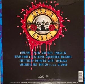 GUNS 'N ROSES - USE YOUR ILLUSION II (1991) - 2xLP REMASTERED SIFIR PLAK