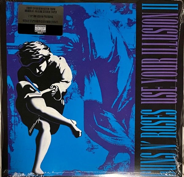 GUNS 'N ROSES - USE YOUR ILLUSION II (1991) - 2xLP REMASTERED SIFIR PLAK