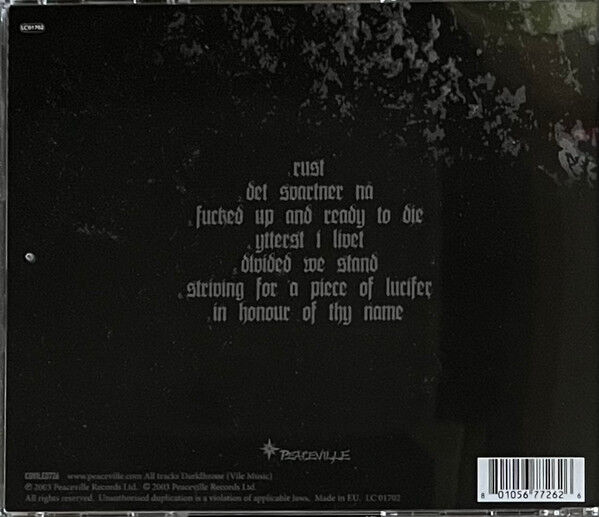 DARKTHRONE – HATE THEM (2003) - CD REISSUE JEWEL CASE AMBALAJINDA SIFIR