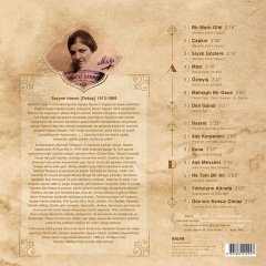 SEYYAN HANIM - TANGOLAR - LP 2019 BASIM SIFIR PLAK
