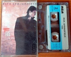RICK SPRINGFIELD - TAO (1986) MMY CASSETTE MADE IN TURKEY ''USED'' PAPER LABEL