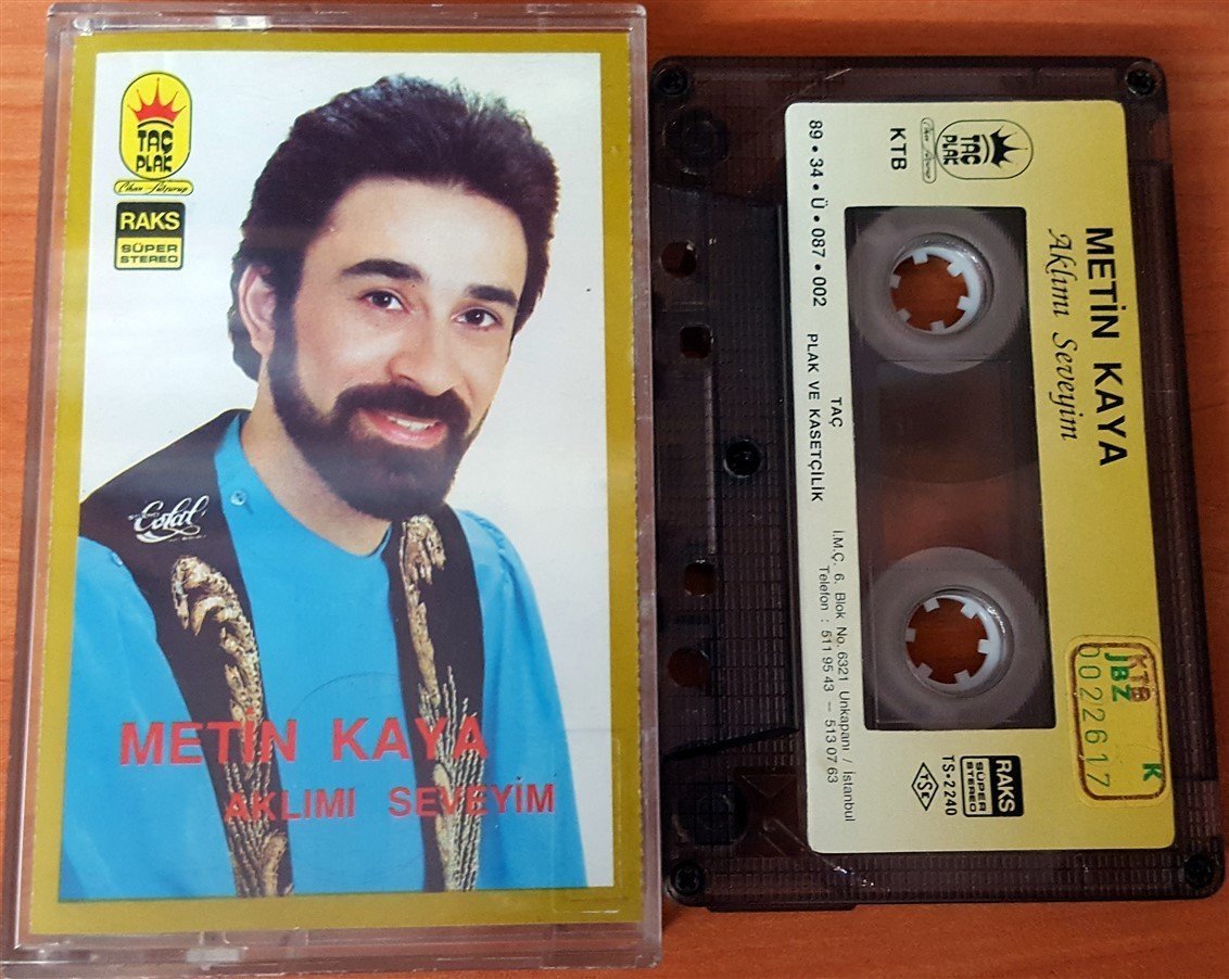 METİN KAYA - AKLIMI SEVEYİM KASET 2.EL