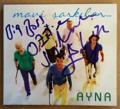 AYNA MAVİ ŞARKILAR (2011) ERHAN GÜLERYÜZ İMZALI CD DIGIPACK 2.EL