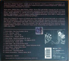 ONNO TUNÇ ŞARKILARI / AYLİN ASLIM, AJDA PEKKAN, CEZA, EMRE ALTUĞ, MOR VE ÖTESİ, NİLÜFER, NÜKHET DURU (2007) KOLAJ CD 2.EL