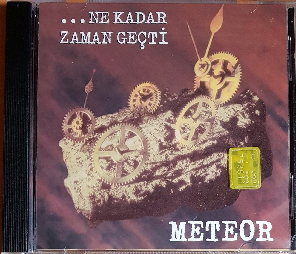 METEOR - NE KADAR ZAMAN GEÇTİ (1997) - CD İLK BASKI 2.EL