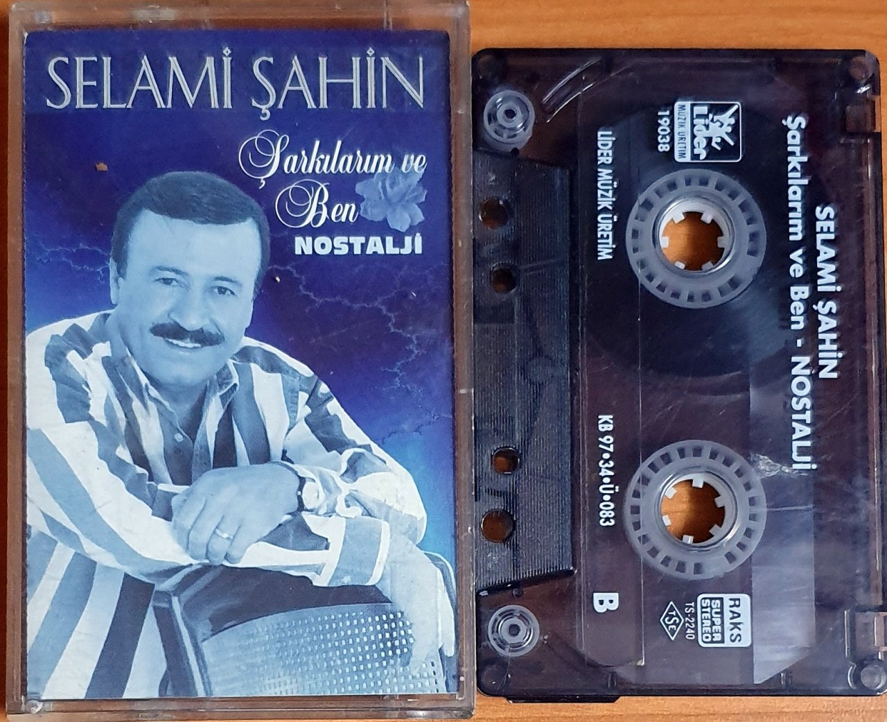 SELAMİ ŞAHİN - ŞARKILARIM VE BEN / NOSTALJİ (1997) - KASET LİDER MÜZİK 2.EL