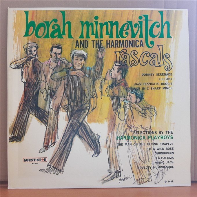 BORAH MINNEVITCH AND THE HARMONICA RASCALS - LP 2.EL PLAK