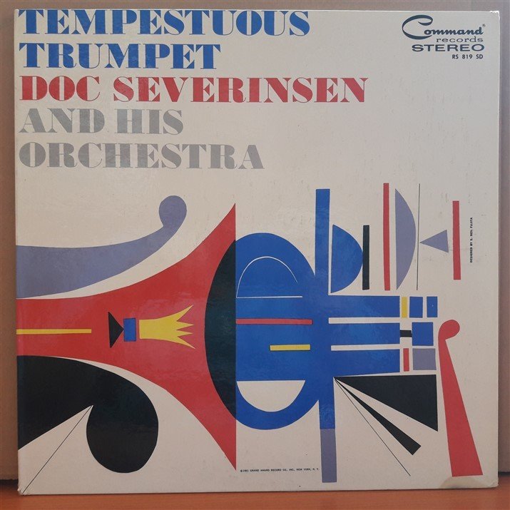 TEMPESTUOUS TRUMPET - DOC SEVERINSEN AND HIS ORCHESTRA (1961) - LP 2.EL PLAK