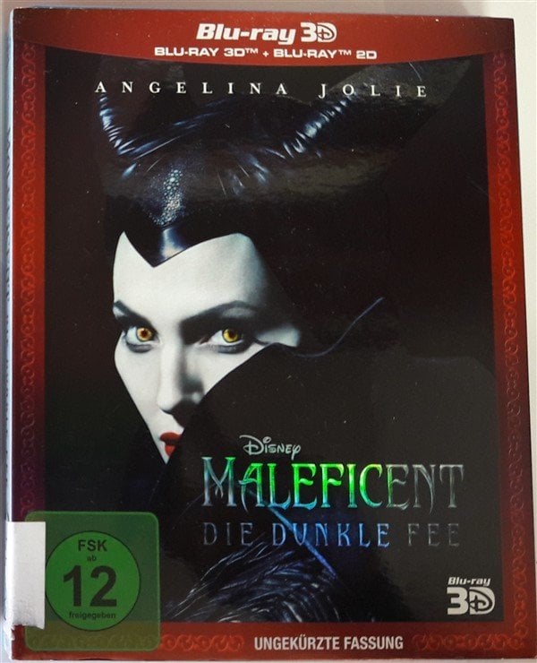 MALEFICENT - ANGELINA JOLIE - 3DBLU-RAY+ BLU RAY 2.EL