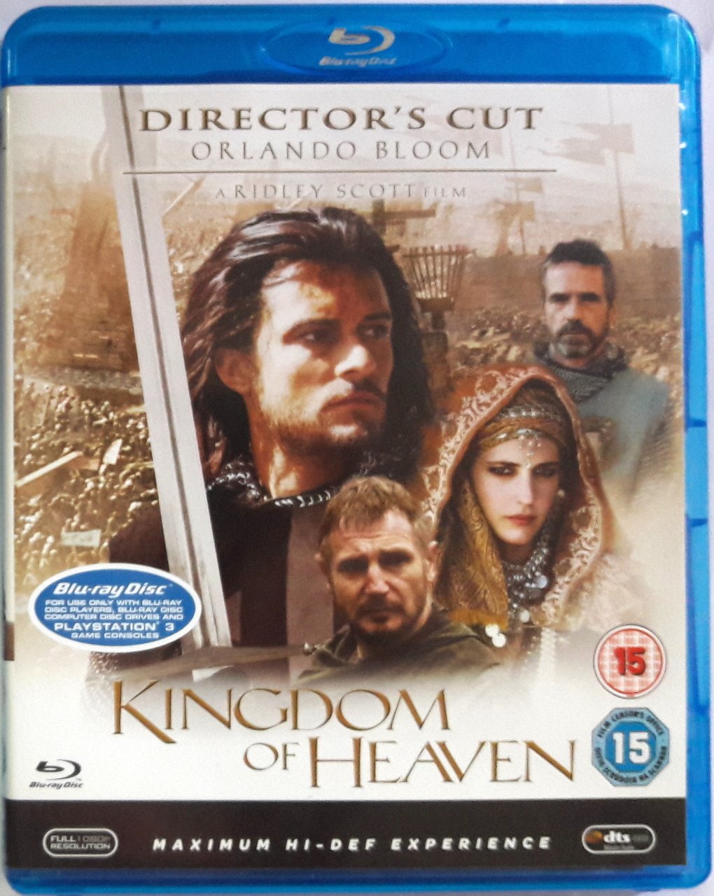 KINGDOM OF HEAVEN - ORLANDO BLOOM - RIDLEY SCOTT - BLURAY 2.EL TR ALTYAZI YOKTUR