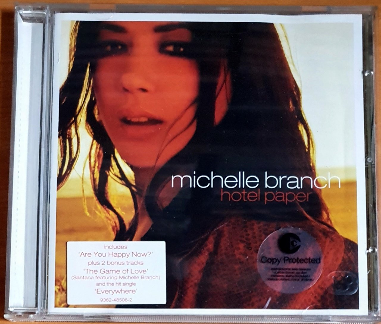 MICHELLE BRANCH - HOTEL PAPER (2003) - CD 2.EL