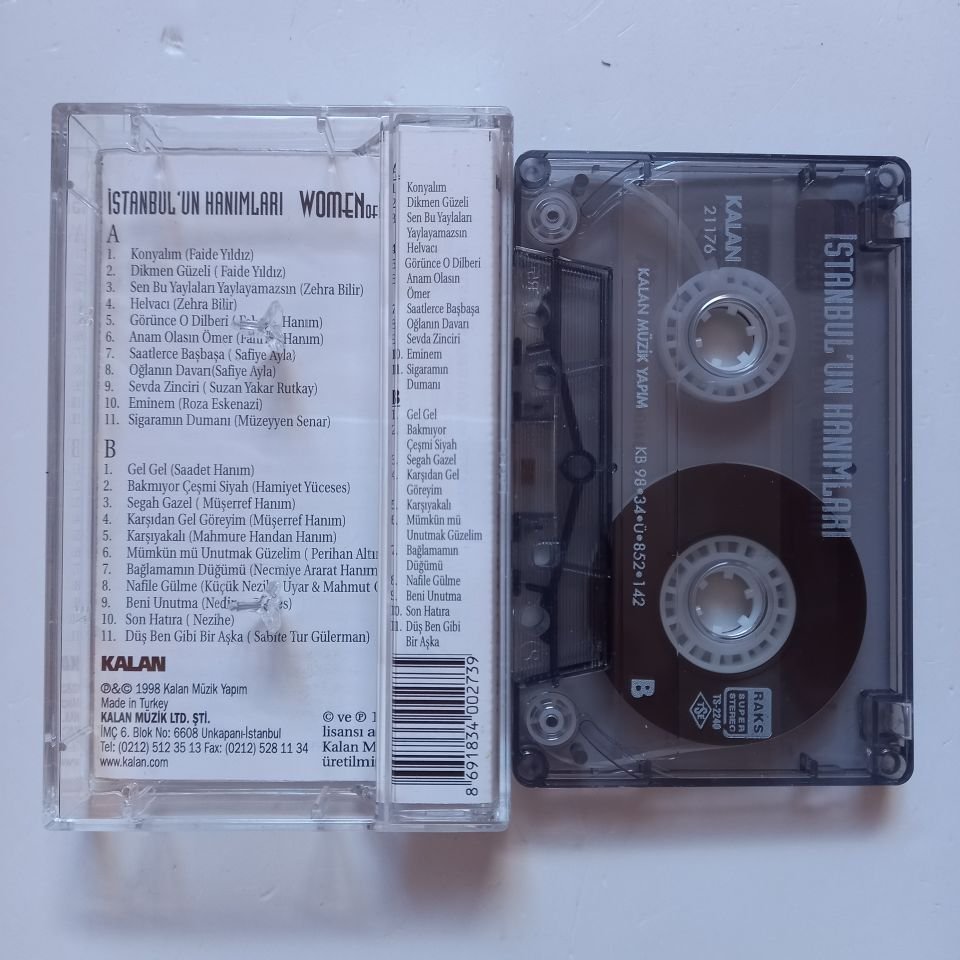 İSTANBUL'UN HANIMLARI / WOMEN OF İSTANBUL (1998) - KASET 2.EL
