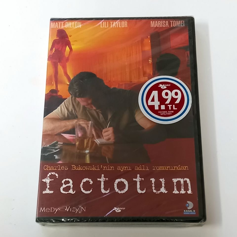 FACTOTUM - MATT DILLON, LILI TAYLOR, MARISA TOMEI - DVD AMBALAJINDA SIFIR