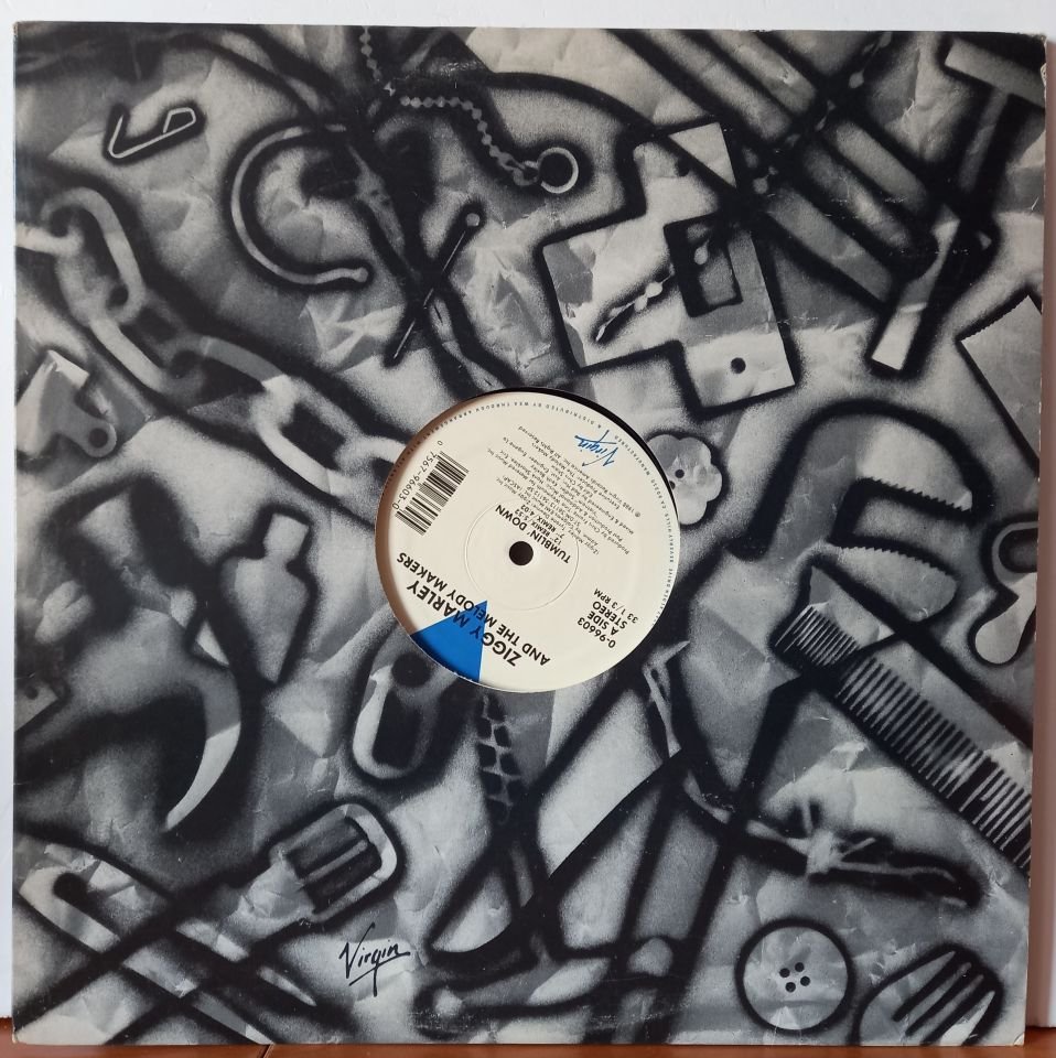 ZIGGY MARLEY AND THE MELODY MAKERS – TUMBLIN' DOWN (1988) - 12' MAXISINGLE 2.EL PLAK