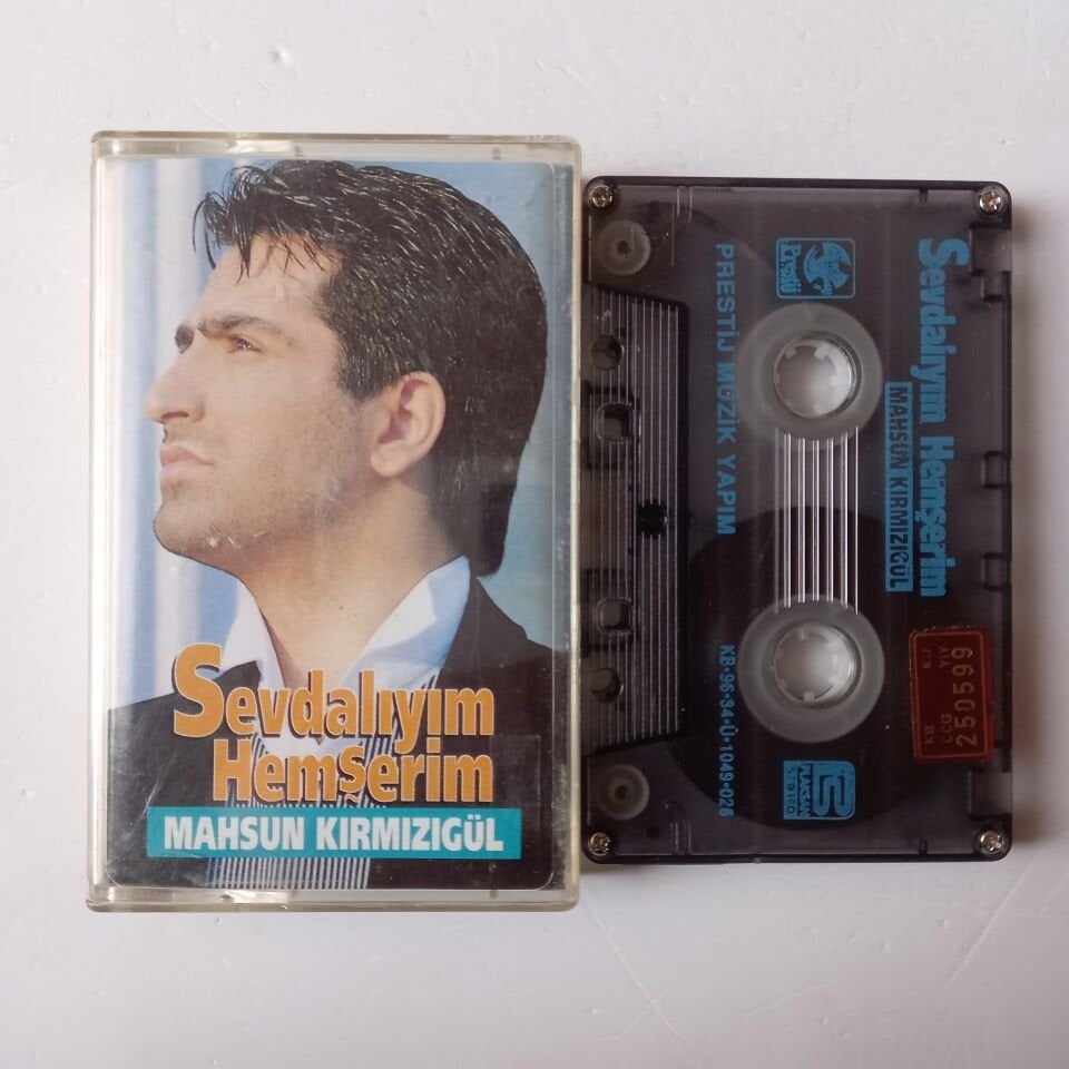 MAHSUN KIRMIZIGÜL - SEVDALIYIM HEMŞERİM (1996) - KASET 2.EL