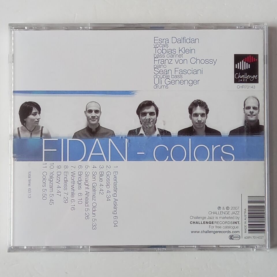 ESRA DALFIDAN'S FIDAN – COLORS (2007) - CD 2.EL