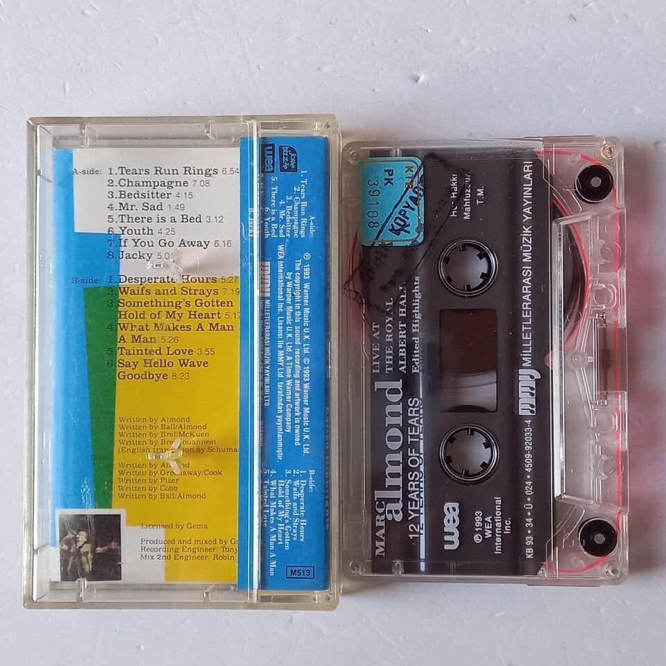 MARC ALMOND - 12 YEARS OF TEARS (1993) - KASET 2.EL