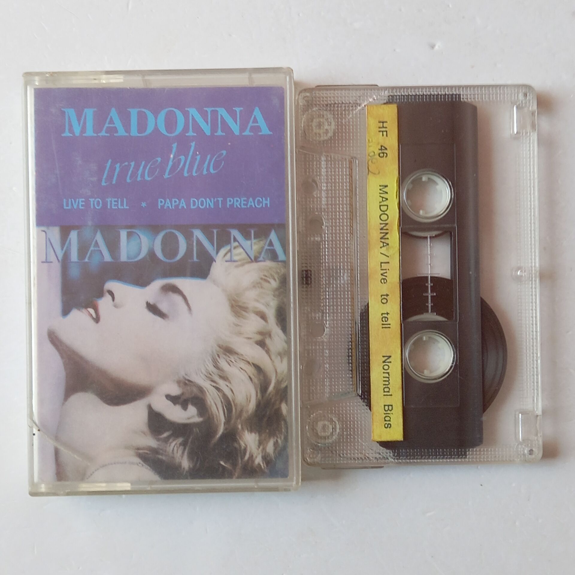 MADONNA - TRUE BLUE / LIVE TO TELL - KASET 2.EL