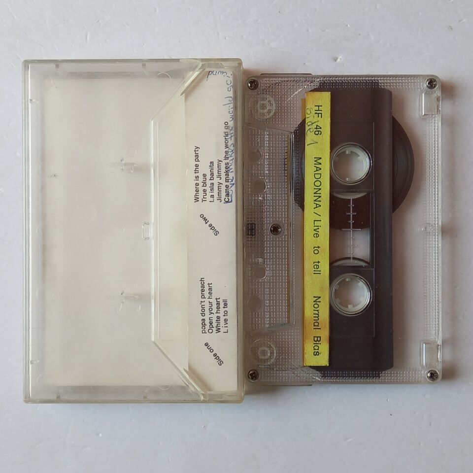 MADONNA - TRUE BLUE / LIVE TO TELL - KASET 2.EL