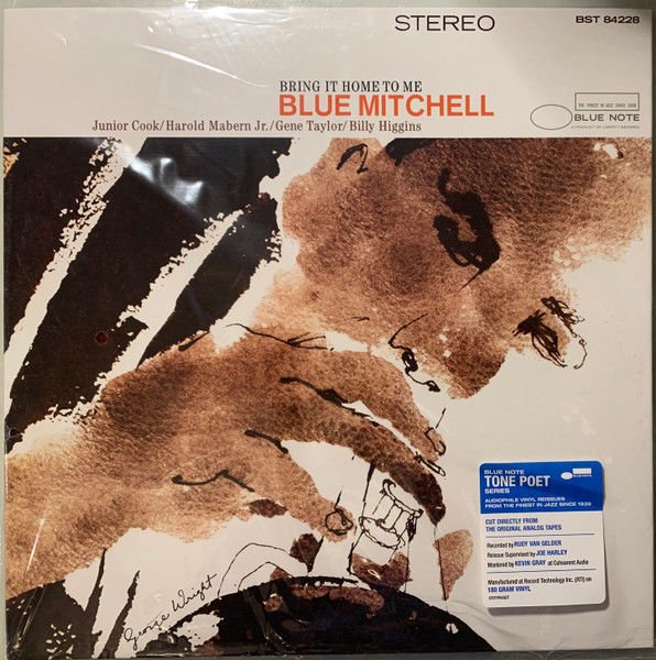 BLUE MITCHELL - BRING IT HOME TO ME (1966) - LP BLUE NOTE TONE POET SERIES 180GR 2022 EDITION SIFIR PLAK