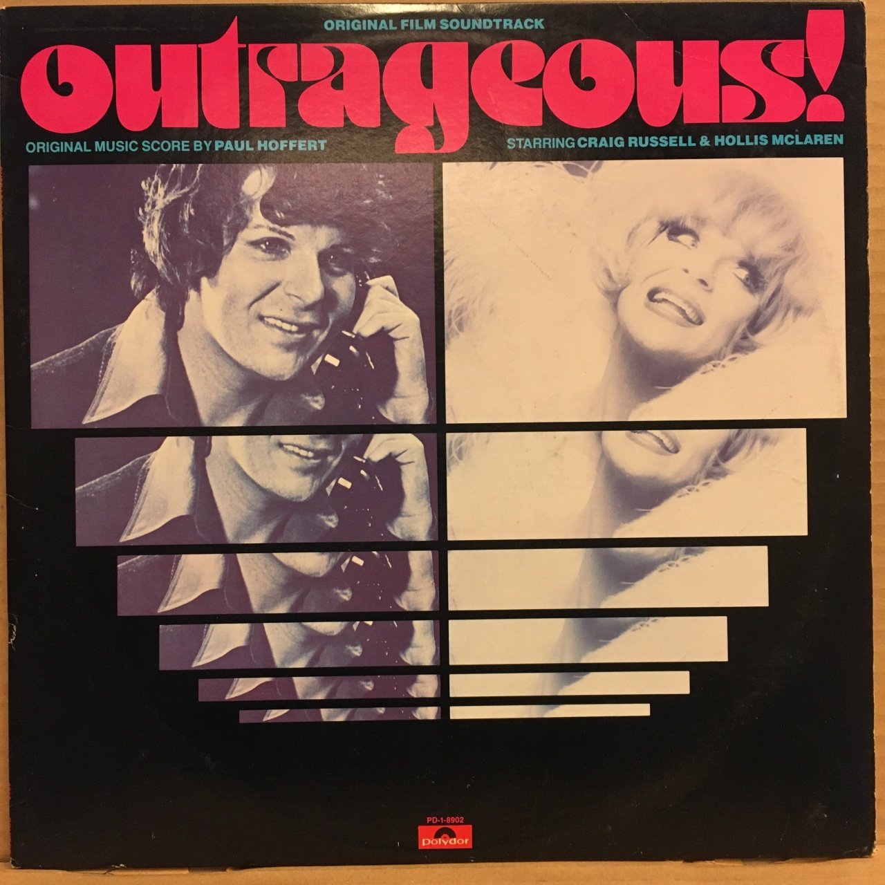OUTRAGEOUS SOUNDTRACK PAUL HOFFERT (1977) 2.EL PLAK