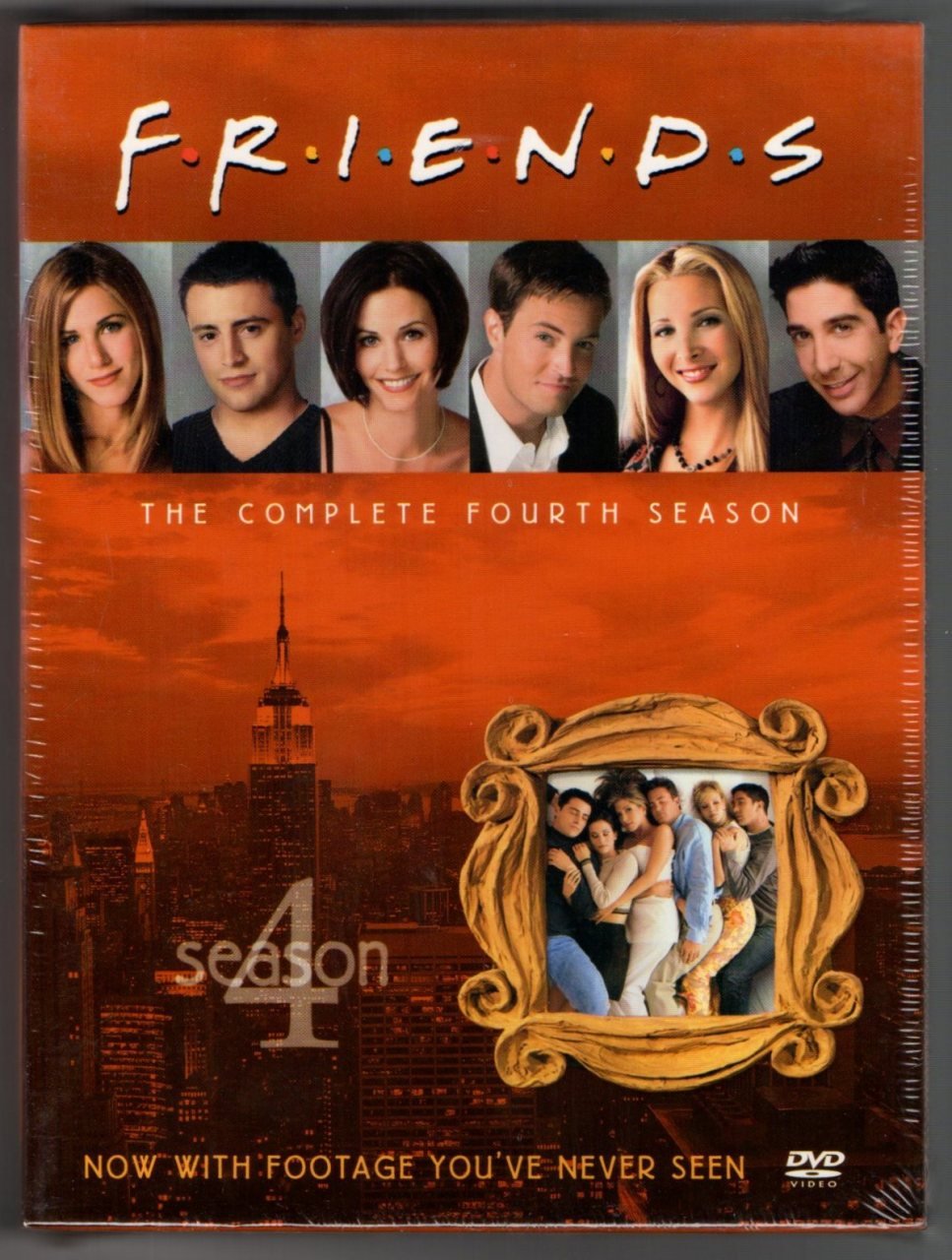 FRIENDS 4 - The COMPLETE FOURTH SEASON - 4DVD SIFIR 1. BÖLGE TR ALTYAZI YOKTUR