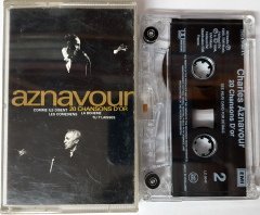 CHARLES AZNAVOUR - 20 CHANSONS D'OR CASSETTE MADE IN HOLLAND ''USED''