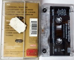 CHARLES AZNAVOUR - 20 CHANSONS D'OR CASSETTE MADE IN HOLLAND ''USED''