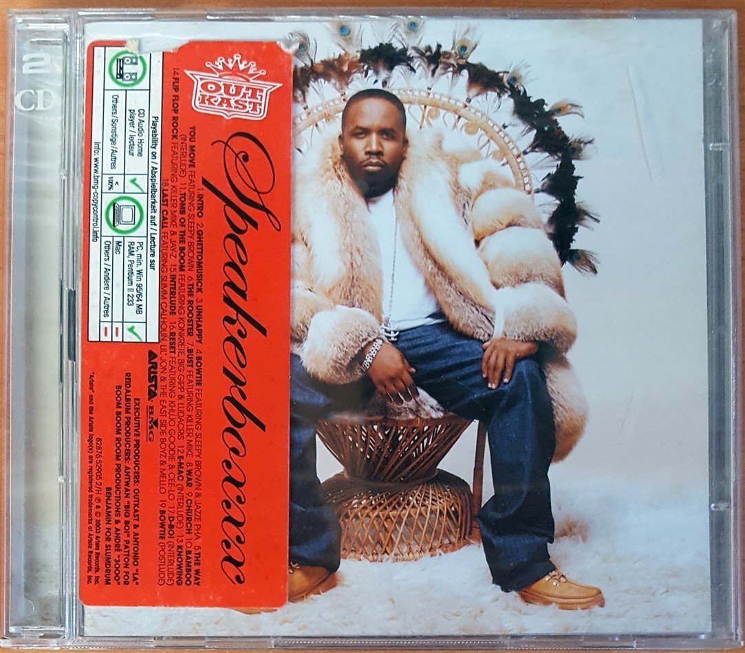 OUTKAST - SPEAKERBOXXX / THE LOVE BELOW (2003) - 2CD 2.EL