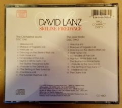 DAVID LANZ SKYLINE FIREDANCE (1990) ORCHESTRAL & SOLO WORKS 2CD NARADA 2.EL
