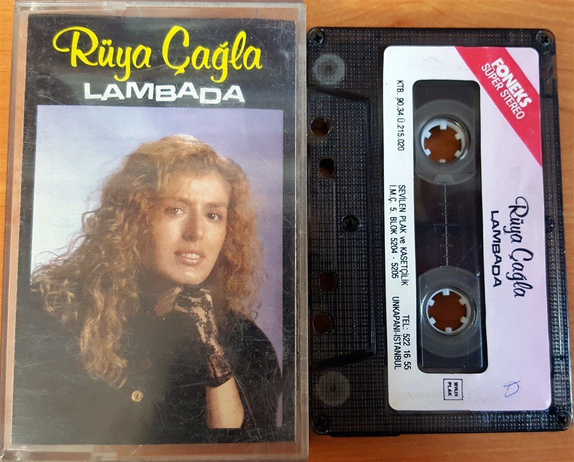 RÜYA ÇAĞLA - LAMBADA / SEVİLEN PLAK KASET 2.EL