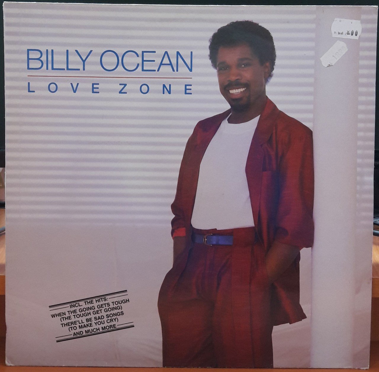 BILLY OCEAN - LOVE ZONE (1986) - PLAK 2.EL