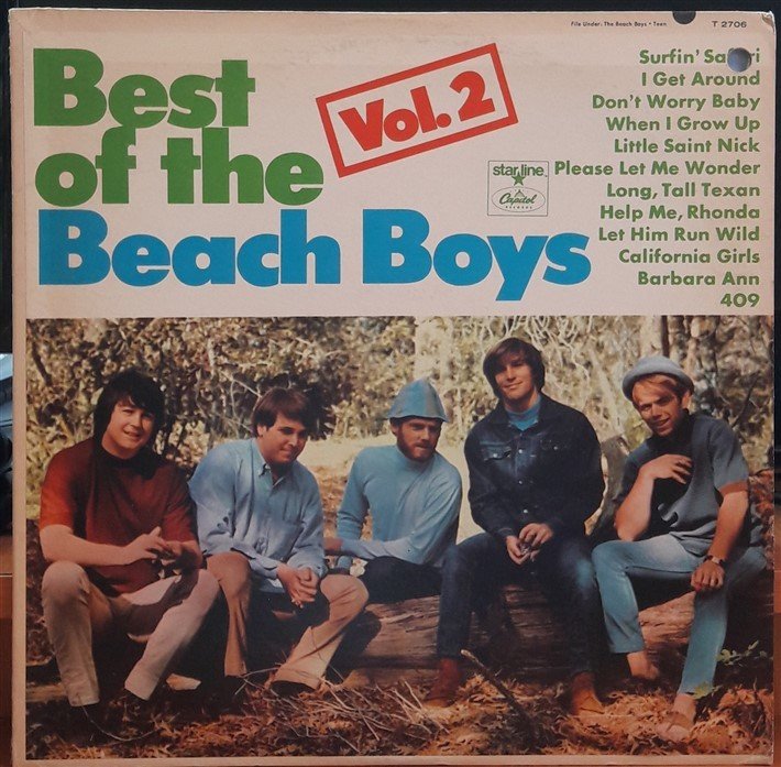 BEACH BOYS - BEST OF VOL.2 - PLAK 2.EL