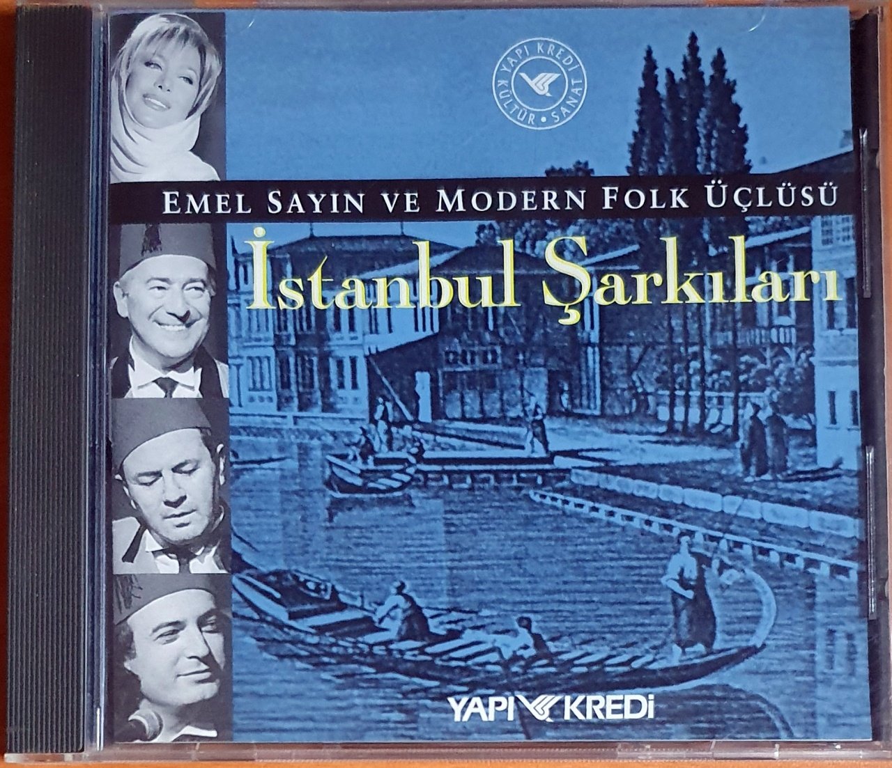 İSTANBUL ŞARKILARI / EMEL SAYIN VE MODERN FOLK ÜÇLÜSÜ (1996) - CD YAPI KREDİ 2.EL
