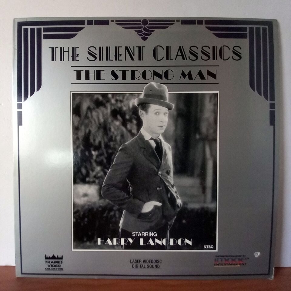 THE SILENT CLASSICS: THE STRONG MAN (1989) - 2.EL LASERDISC