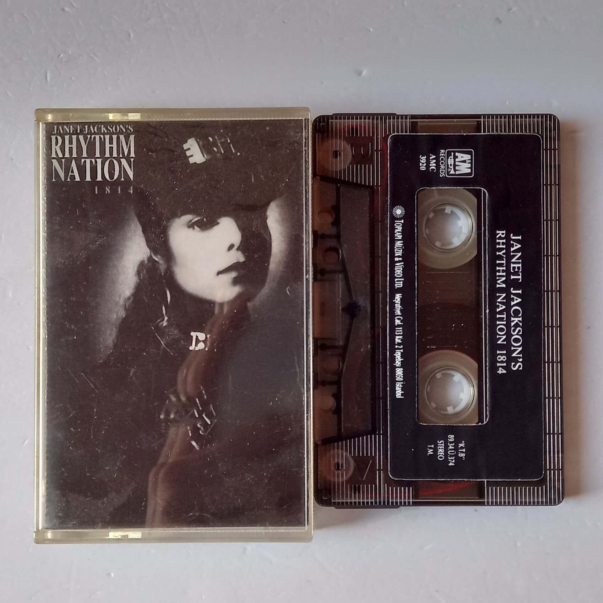 JANET JACKSON - JANET JACKSON'S RHYTHM NATION 1814 (1989) - KASET 2.EL