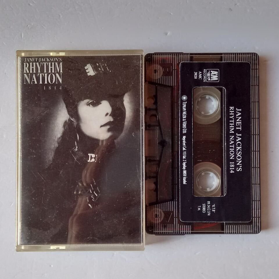 JANET JACKSON - JANET JACKSON'S RHYTHM NATION 1814 (1989) - KASET 2.EL