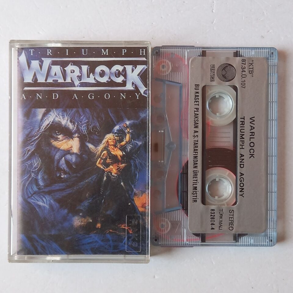 WARLOCK - TRIUMPH AND AGONY (1987) - KASET 2.EL