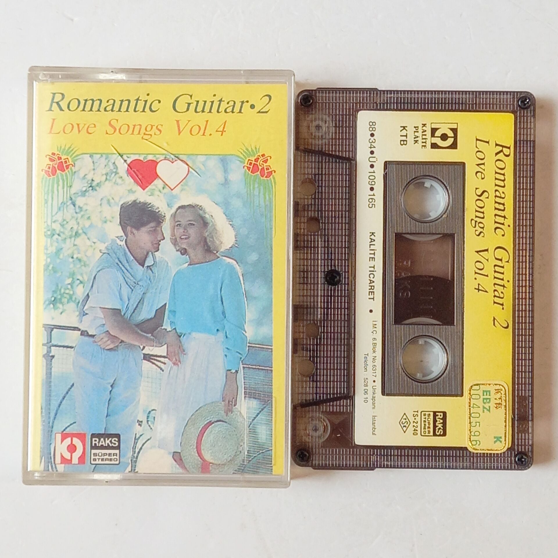 ROMANTIC GUITAR 2 - LOVE SONGS VOL.4 (1988) - KASET 2.EL