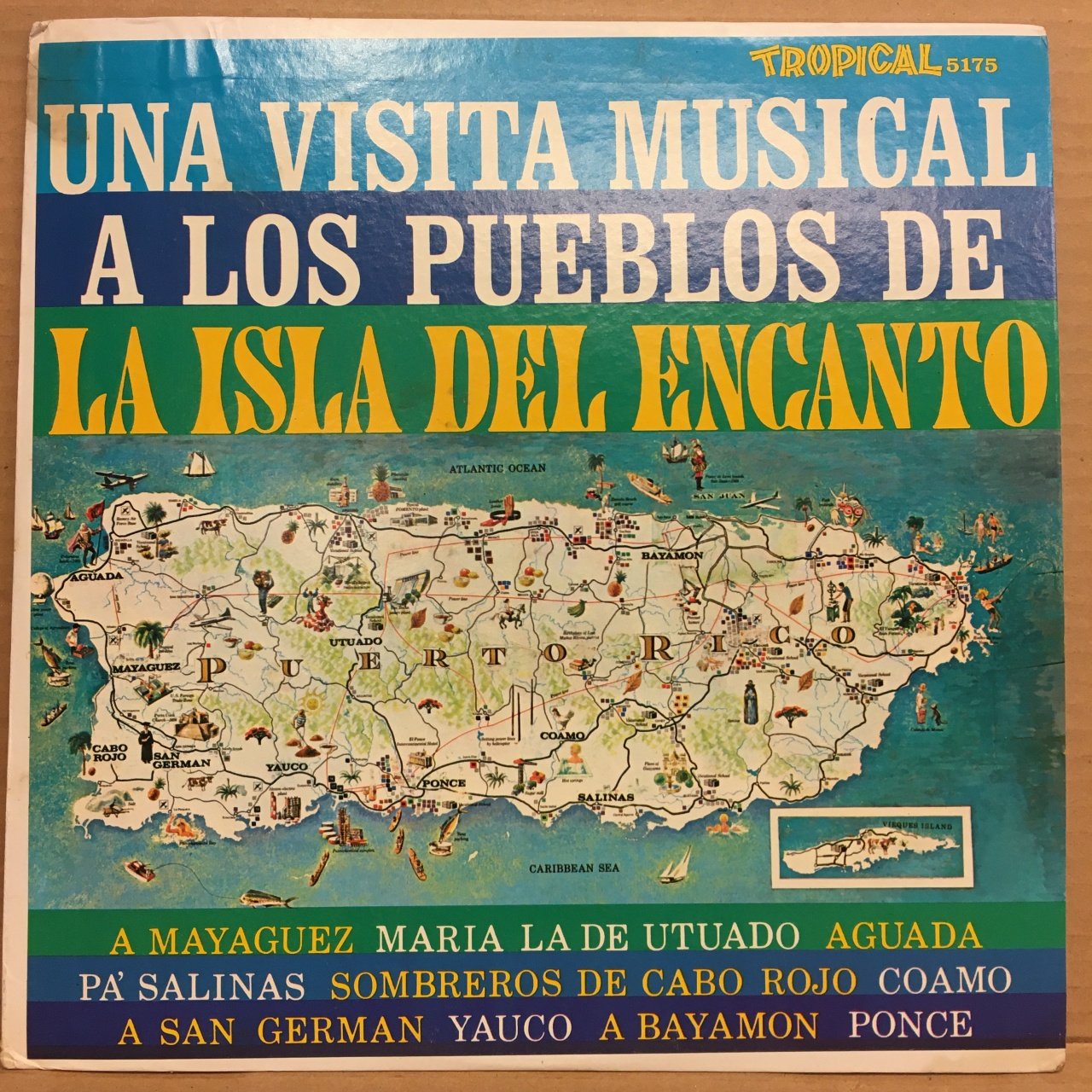 UNA VISITA MUSICAL A LOS OUEBLOS DE LA ISLA DEL ENCANTO  PORTO RİKO 2.EL PLAK